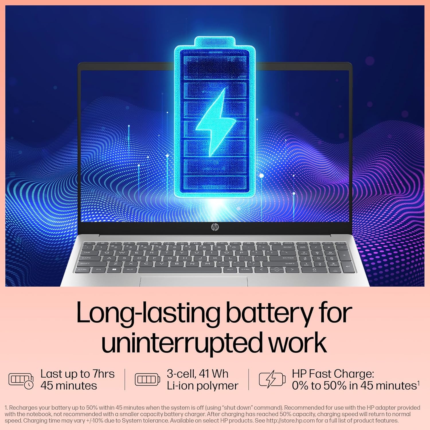 HP 15, 13th Gen Intel Core i5-1334U Laptop (12GB DDR4,512GB SSD) Anti-Glare,Micro-Edge,15.6''/39.6cm, FHD - Image 2